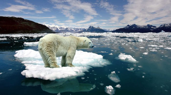 O degelo é uma das consequências mais evidentes do aquecimento global.
